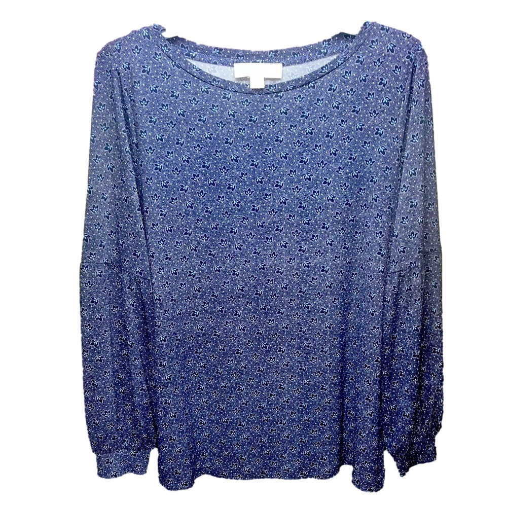 MICHAEL Michael Kors long sleeve lightweight blouse large